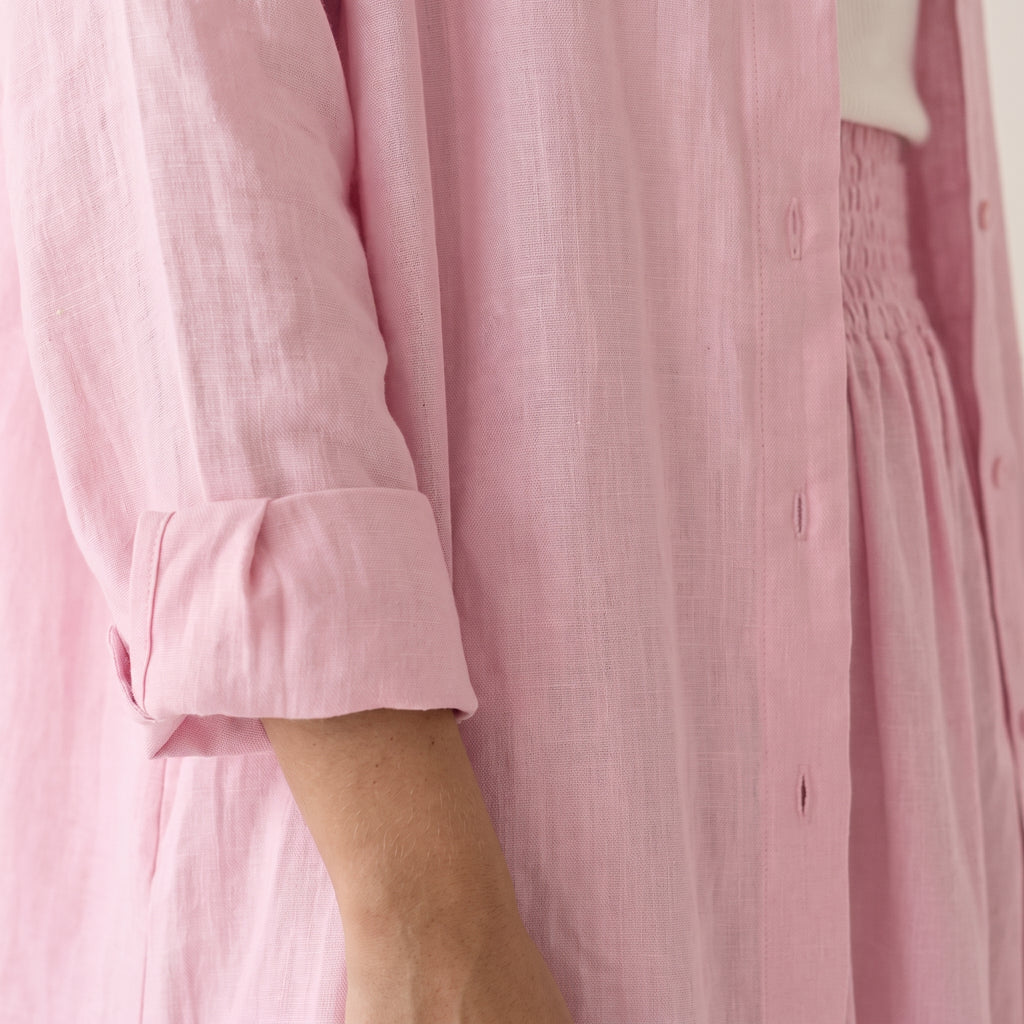 Ensemble TIFA en Lin baby pink
