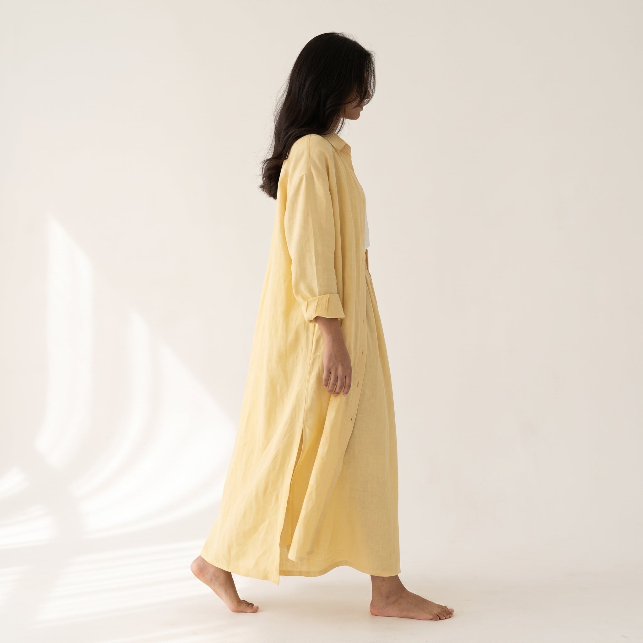 Ensemble TIFA en Lin butter yellow